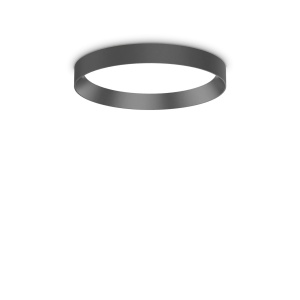 PLAFONIERA FLY PL D35, NEGRU, DIN ALUMINIU, STIL MODERN