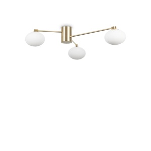 PLAFONIERA HERMES PL3 D90, ALAMA, DIN METAL, STIL MODERN
