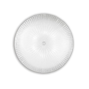 PLAFONIERA SHELL PL6, TRANSPARENT, DIN STICLA, STIL MODERN