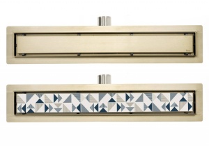RIGOLA DUS, REA NEO PURE, 80 CM, GOLD, DESIGN MODERN, CALITATE SUPERIOARA, REA - Img 8