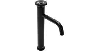 ROBINET LAVOAR REA SONIC, HIGH, NEGRU, DESIGN MODERN, CALITATE SUPERIOARA, REA