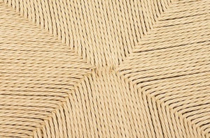 SCAUN ALB WISHBONE DIN LEMN CU FIBRE NATURALE STIL MODERN B2 - Img 6