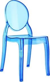 SCAUN BABY MIA ALBASTRU TRANSPARENT