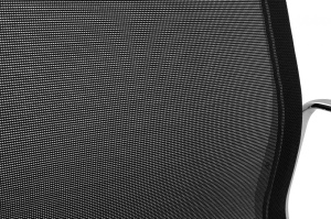 SCAUN DE BIROU AERON PREMIUM, NEGRU/CROM, MATERIAL TEXTIL/PLASA SI METAL, STIL MODERN - Img 5