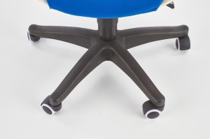 SCAUN DE BIROU PENTRU COPII ALB/ALBASTRU/NEGRU JUMBO STIL MODERN HALMAR - Img 3