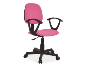 SCAUN DE BIROU PENTRU COPII Q-149 ROZ STIL MODERN