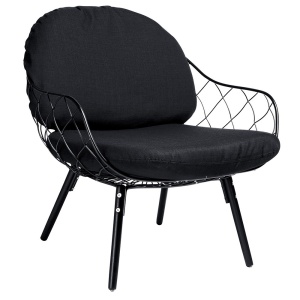 SCAUN DEMON NEGRU STIL MODERN B2