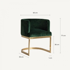 SCAUN DEOSEBIT, BETLIAR, CATIFEA SI METAL, ARTIM GROUP SELECTION - Img 7