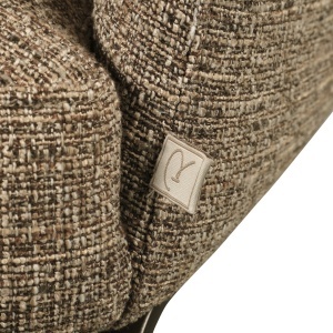 SCAUN DINING, HADLEY, REALIZAT DIN METAL SI TEXTIL IGNIFUG, CULOARE MARO, DESIGN DEOSEBIT, RICHMOND INTERIORS - Img 5