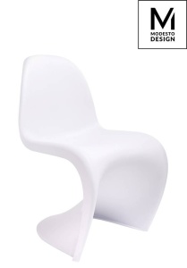 SCAUN DINING HOVER, ALB MAT, DIN POLIPROPILENA, STIL MODERN B2 - Img 2