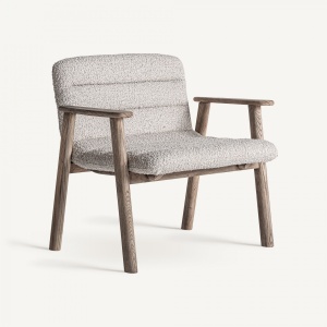SCAUN DINING JACQUARD, MARO DESCHIS SI BEJ, REF. 35774, PRELUCRAT MANUAL, CONFECTIONAT DIN LEMN DE ULM SI TEXTIL, STIL MODERN
