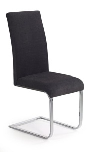 SCAUN DINING K110 GRAPHITE/CROM STIL MODERN HALMAR - Img 2