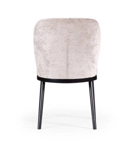 SCAUN DINING SHELLY PRO, BEJ/NEGRU, STIL MODERN - Img 4