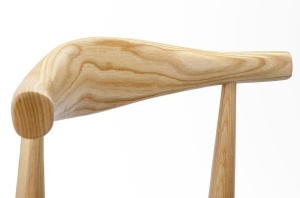 SCAUN NEGRU DIN LEMN DE FRASIN ELBOW STIL MODERN B2 - Img 4