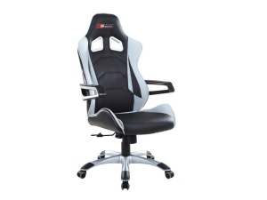 SCAUN PIVOTANT DIRECTORIAL VEYRON GRI/NEGRU STIL MODERN
