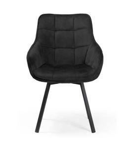 SCAUN PIVOTANT OLSON, NEGRU/NEGRU, STIL MODERN, ATR - Img 3