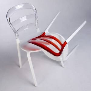 SCAUN TRANSPARENT CARMEN STIL MODERN B2 - Img 7