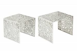 SET 2 MASUTE DE CAFEA, ABSTRACT, COD 38965 DESIGN MODERN - Img 7