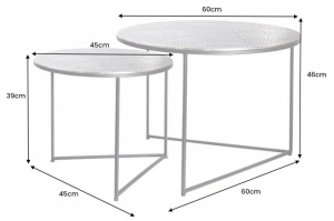 SET 2 MASUTE DE CAFEA, ELEMENTS, DIN METAL, COD 43493, REALIZATE MANUAL - Img 5