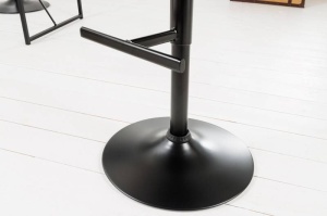 SET 2 SCAUNE DE BAR, COMFORT GALBEN, CATIFEA SI METAL, COD 43652, DESIGN INDUSTRIAL - Img 4