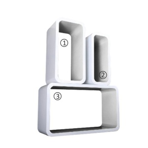 SET 3 POLITE AMOS FY 11042, ALB, DIN MDF, STIL MODERN, TK - Img 1