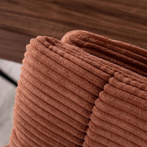 SET 4 SCAUNE ROTATIVE, ARTIM MEBLE, REALIZAT DIN MATERIAL CATIFEA RAIAT CARAMIZIU SI METAL, STIL MODERN - Img 3