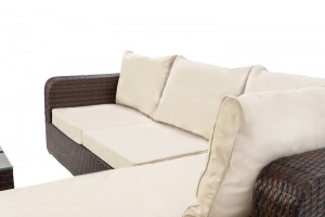 SET DE GRADINA RATTAN SOFA + MASUTA - Img 6