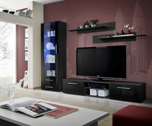 SET LIVING MODULAR CU LED GALINO 23 ZZ GA STIL MODERN ASM