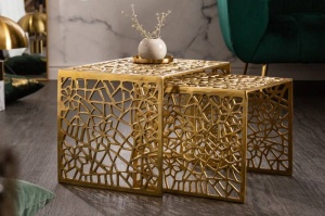 SET MASUTE DE CAFEA, ABSTRACT, DIN METAL, DESIGN MODERN