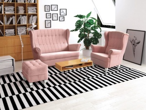 SET MOBILIER CANAPEA+ FOTOLIU+ POUF DIVERSE NUANTE