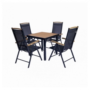 SET MOBILIER DE GRADINA, IZZY, PENTRU 4 PERSOANE