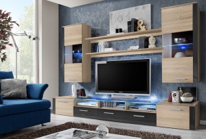 SET MODULAR LIVING CU LED FRESH 23 DSG FR STIL MODERN ASM