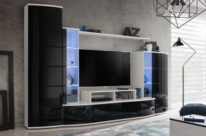 SET MODULAR LIVING LEAVE, CU ILUMINARE LED, WZ LV, STIL MODERN, ASM