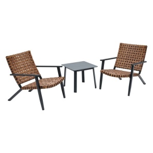 SET TERASA PENTRU A SERVI CAFEAUA, 3 PIESE, MASA SI 2 FOTOLII, ARTIM GROUP COLLECTION