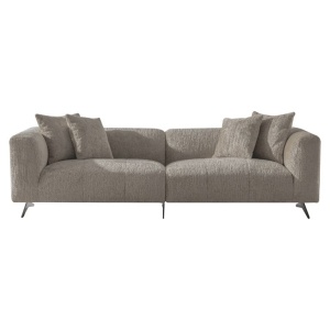 SOFA HOXTON CU 3 LOCURI BE LOVELY 170 BEIGE, S5170, CONFECTIONATA DIN LEMN DE PIN, METAL, SPUMA SI 100% POLIESTER, RICHMOND INTERIOR - Img 2