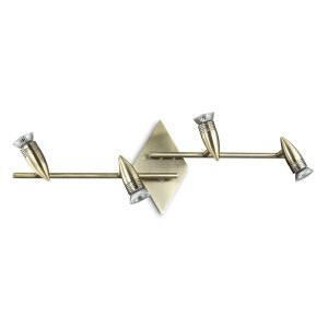 SPOT ALFA PL4 BRUNITO STIL VINTAGE IDEAL LUX