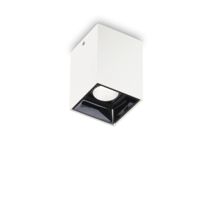 SPOT NITRO PL SQUARE D05, ALB, DIN ALUMINIU, STIL MODERN