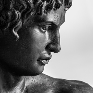 STATUETA HELIOS, 58CM, CULOARE NEAGRA, DIN RASINA, STIL CLASIC, ARTIM GROUP SELECTION - Img 2
