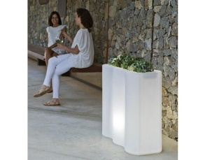 SUPORT GHIVECI ILUMINAT PALMERA SOLAR STIL MODERN B2