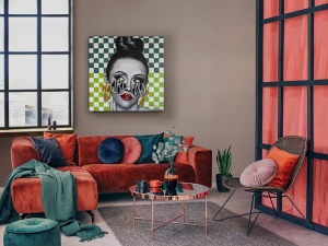 TABLOU DECORATIV GIRL POWER 357462, PICTURA ACRILICA PE PANZA, STIL MODERN, SCHULLER