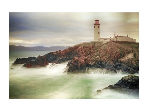 TABLOU DECORATIV LIGHTHOUSE 120X80 DIN STICLA DESIGN EXCLUSIVIST