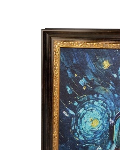 TABLOU ILUMINAT CU LED, MONA LISA, 80x100 cm - Img 2