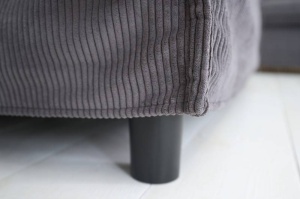 TABURET 100CM, TEXTIL FOARTE MOALE, GRI, MODEL DEOSEBIT, ARTIM GROUP SELECTION - Img 3