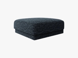 TABURET MILEY, 90 CM, ALBASTRU 86, TAPITERIE CHENILLE, DESIGN DEOSEBIT