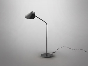 VEIOZA ESINO, CU TELECOMANDA, 77 CM, NEGRU MAT, DIN METAL SI ALUMINIU, STIL MODERN - Img 3