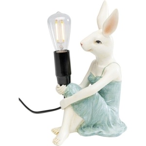 VEIOZA GIRL RABBIT 21 CM, CONFECTIONATA DIN RASINA, STIL MODERN - Img 2