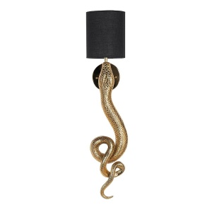APLICA DAINE, NEGRU/AURIU, DIN METAL SI TEXTIL, STIL MODERN, B2