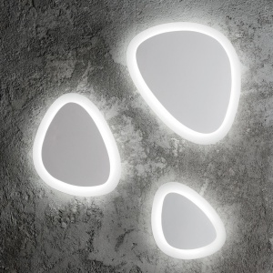 APLICA GINGLE AP D40, ALB, DIN METAL, STIL MODERN - Img 2