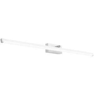 APLICA LED BAIE WHITE APP376-1W, 20W, 100 cm, ALB/ARGINTIU, DIN METAL, STIL MODERN TU