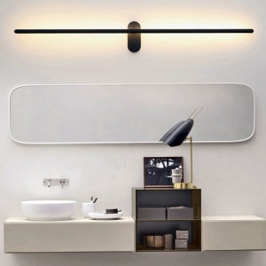 APLICA LED WALL LAMP APP583-1W, 12W, 92 cm, NEGRU, DIN METAL DE INALTA CALITATE, STIL MODERN, TU - Img 3